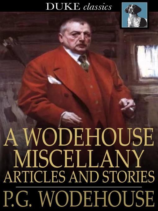 Cover of A Wodehouse Miscellany